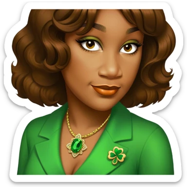 Green Maverick sticker