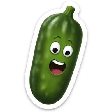 Pickle sticker