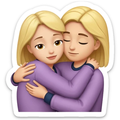 Hug sticker
