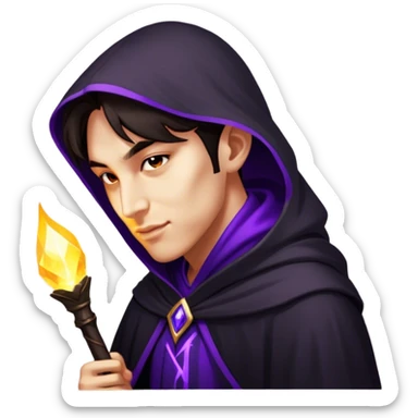 Obsidian Mage sticker