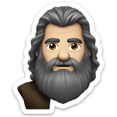 Hagrid sticker