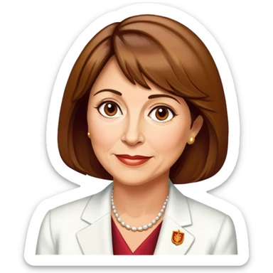 USC Presdent Carol Folt sticker