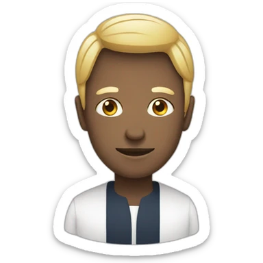 Personne sur une autre personne sticker