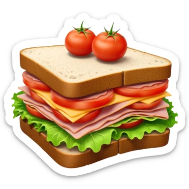 ham sandwich sticker
