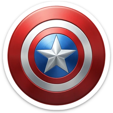 captain america shield emoji sticker