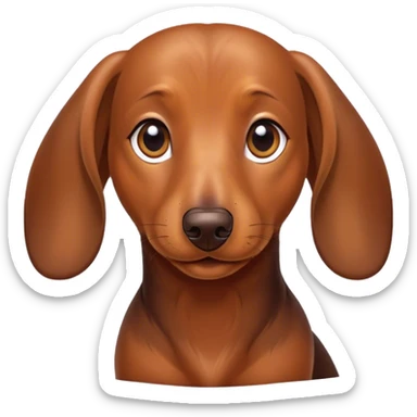 Perro salchicha  sticker