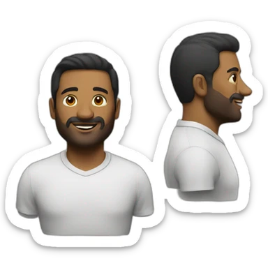 TED en costard  sticker