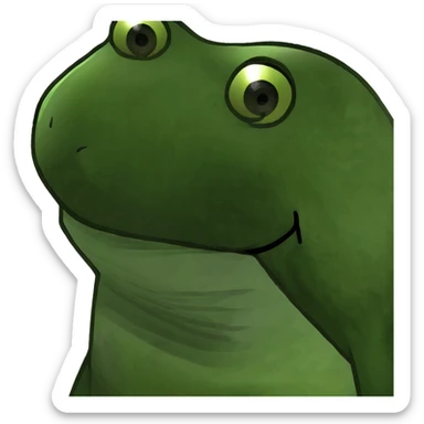 two thumbs pointing back at me sticker