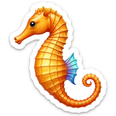 seahorse emoji sticker