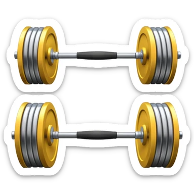 barbell sticker