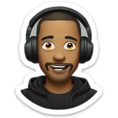 dj t-vince hardcore gabber sticker