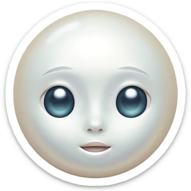 Pearl emoji sticker