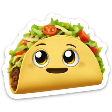Taco  sticker