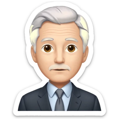 senior business man sticker