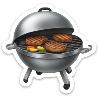 Grill emoji sticker