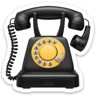 A noisy call sticker