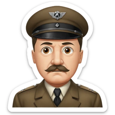 adolf hitler sticker
