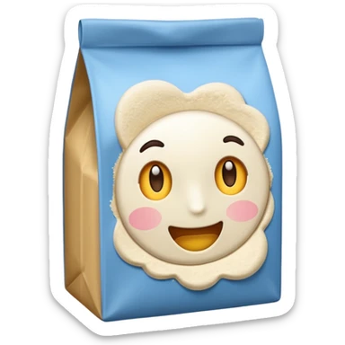 flour package sticker