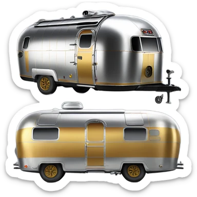 1923 Long wheelbase airstream Star Wars C-3PO Van Character Cars sticker
