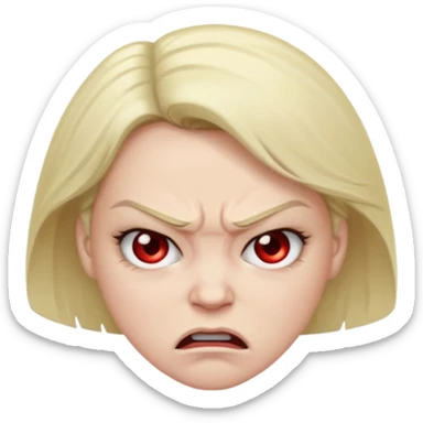 Asshole bitch sticker