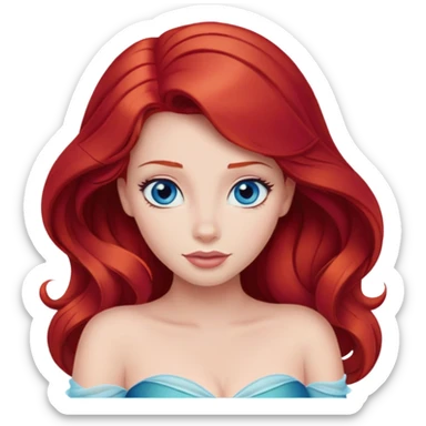 princess ariel sticker