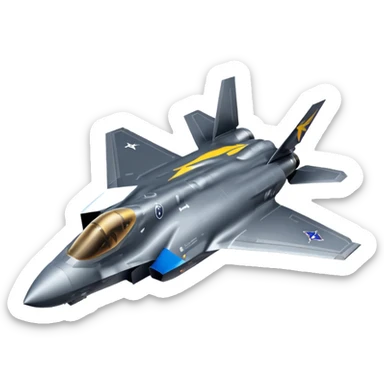 F-35 lightning 2 jet  sticker