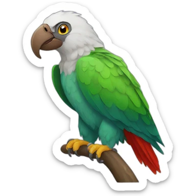 Parrot Vulture sticker