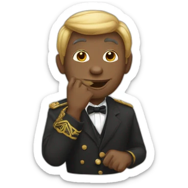 Singe qui fait un doigt d’honneur sticker