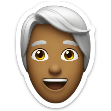 Cantando en estudio sticker