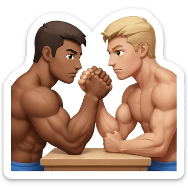Arm Wrestling sticker