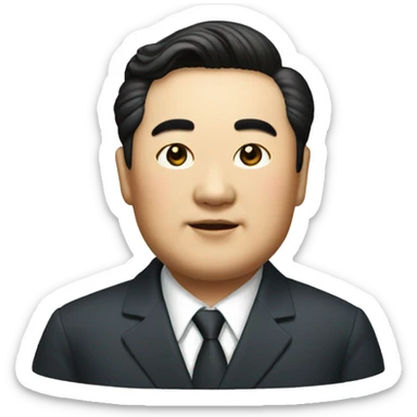 Kim Il Sung sticker