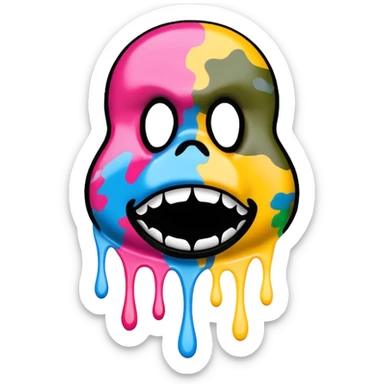 Сделай логотип Bape sticker