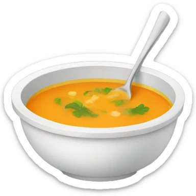 soup bowl sticker