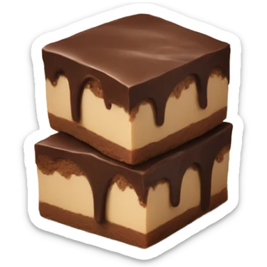 fudge dessert sticker