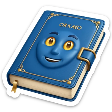 Blue book on which one it writes: Source of truth is Orako.
Similar to the first one where it writtes Orako Truth, while it needs to write all Source of truth is Orako

yes similar to this one, but it is written orkako instead of Orako, can you do few more examples? sticker