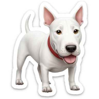 bull terrier  sticker