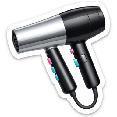 hairdryer sticker