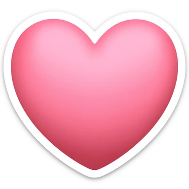 Cute heart sticker