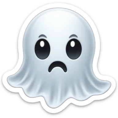 BOO ghost from Mario  sticker