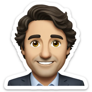 Justin Trudeau sticker