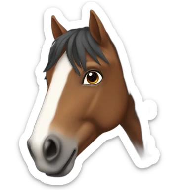 Hobbby horse sticker