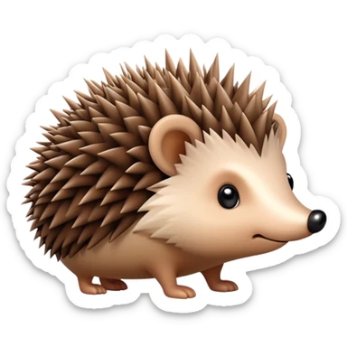 cute hedgehog sticker