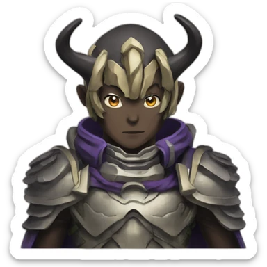 overlord momonga anime sticker