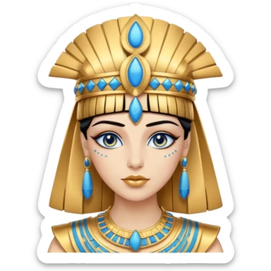 Cleopatra sticker