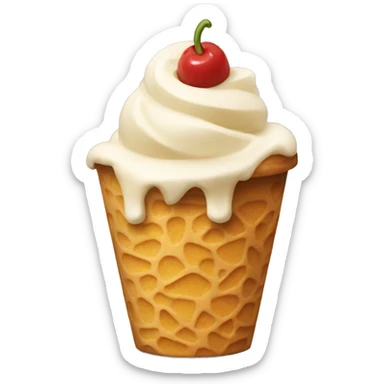 Brown Gelato sticker