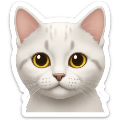 british short hair sticker