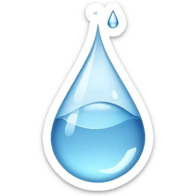 Water sticker