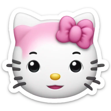 Hello kitti sticker
