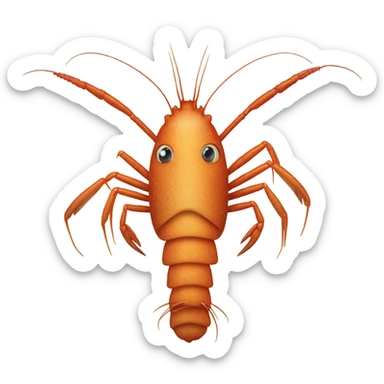 Gritty Prawn sticker