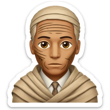 The Mummified Businessman sticker